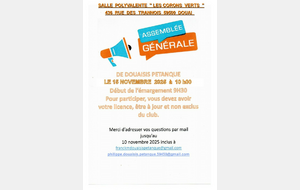 ASSEMBLEE GENERALE