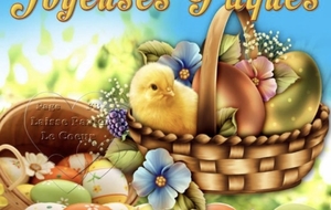 Bonne fêtes de Pâques