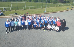 rencontre amicale des vétérans de  DOUAISIS Pétanque contre Pétanque SOMAINOISE