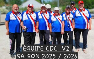 rencontre du 13 mai 2025  CDC V2 &quot;B&quot;