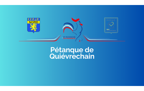 Pétanque de Quiévrechain