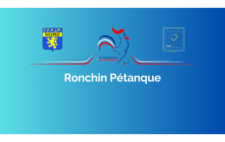 Ronchin Pétanque
