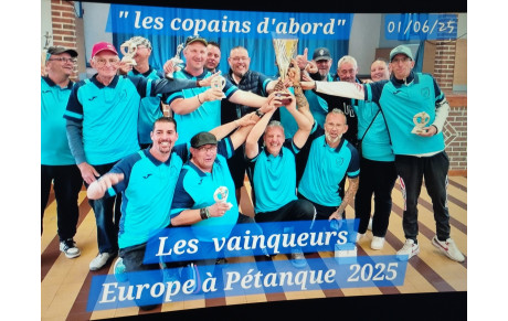 EUROPE A PETANQUE 2026