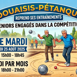 Reprise des entraînements seniors engagés dans la compétition
