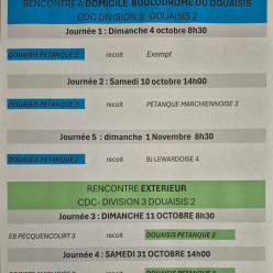 CDC3 Douaisis Pétanque 2