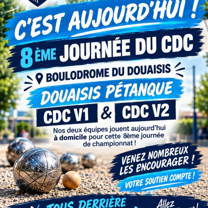 8ème journée VDCV1 et CDCV2